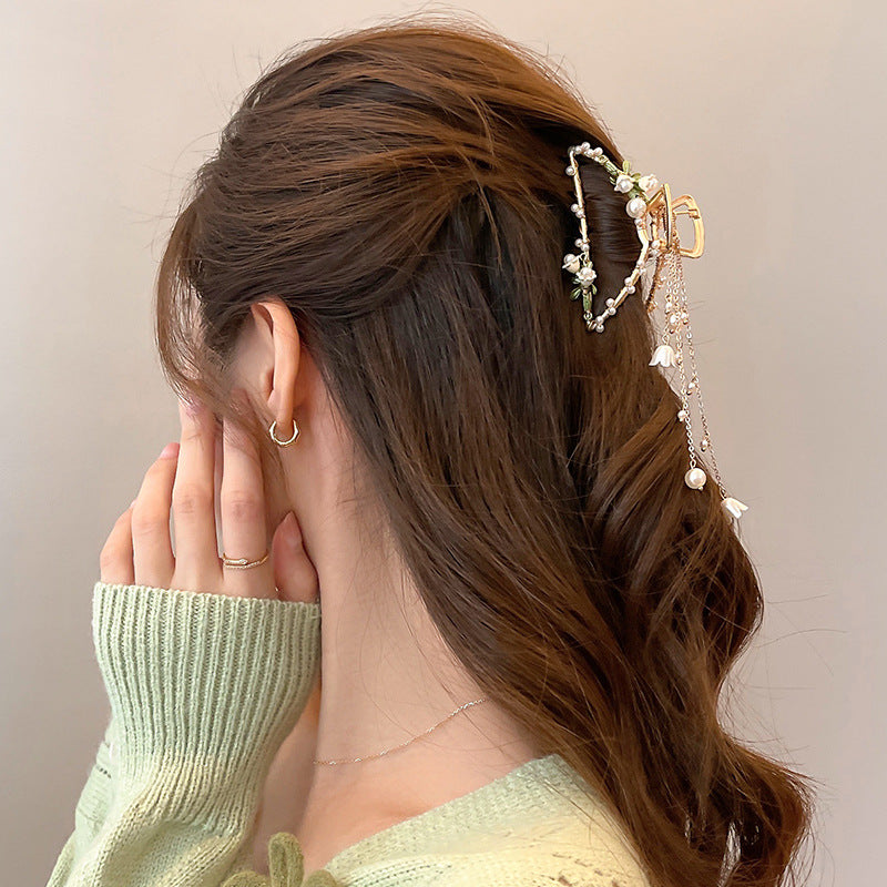 pearl claw clips