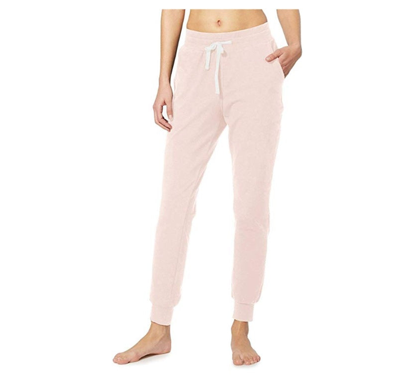 cotton pink sweatpants