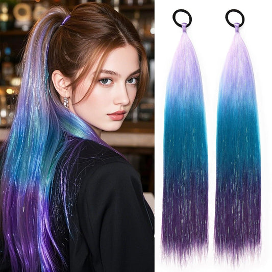 ponytail holder hair extensions