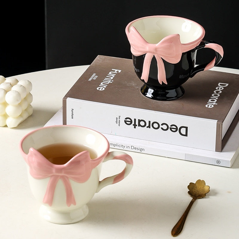 cute bow mugs