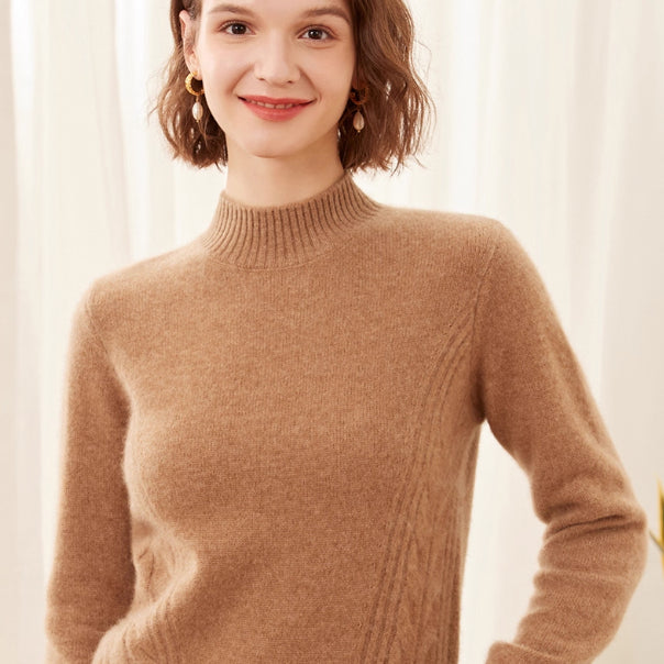 pure cashmere amber sweater