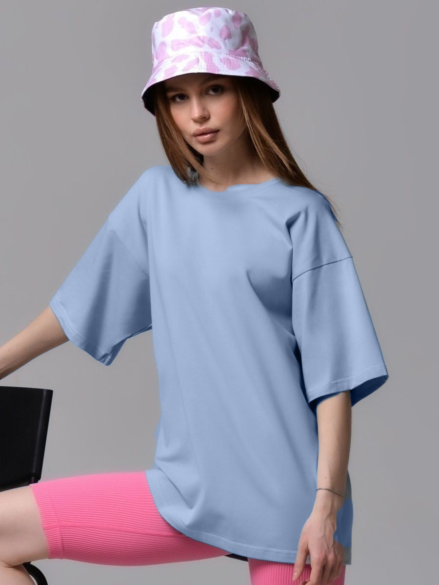 100% pure cotton blue t shirts