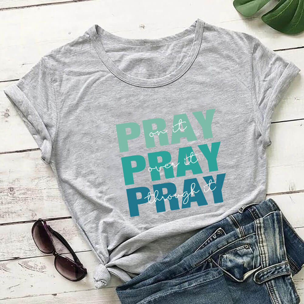 pure cotton grey pray tshirts
