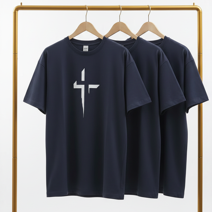 pure cotton navy cross art shirts