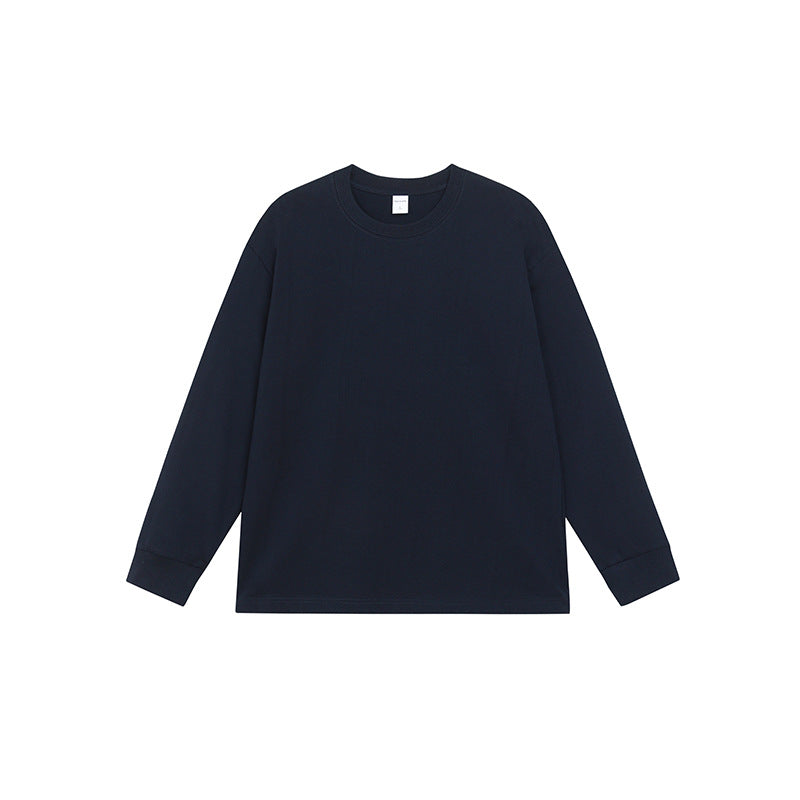 100% cotton navy full sleeve t shirts