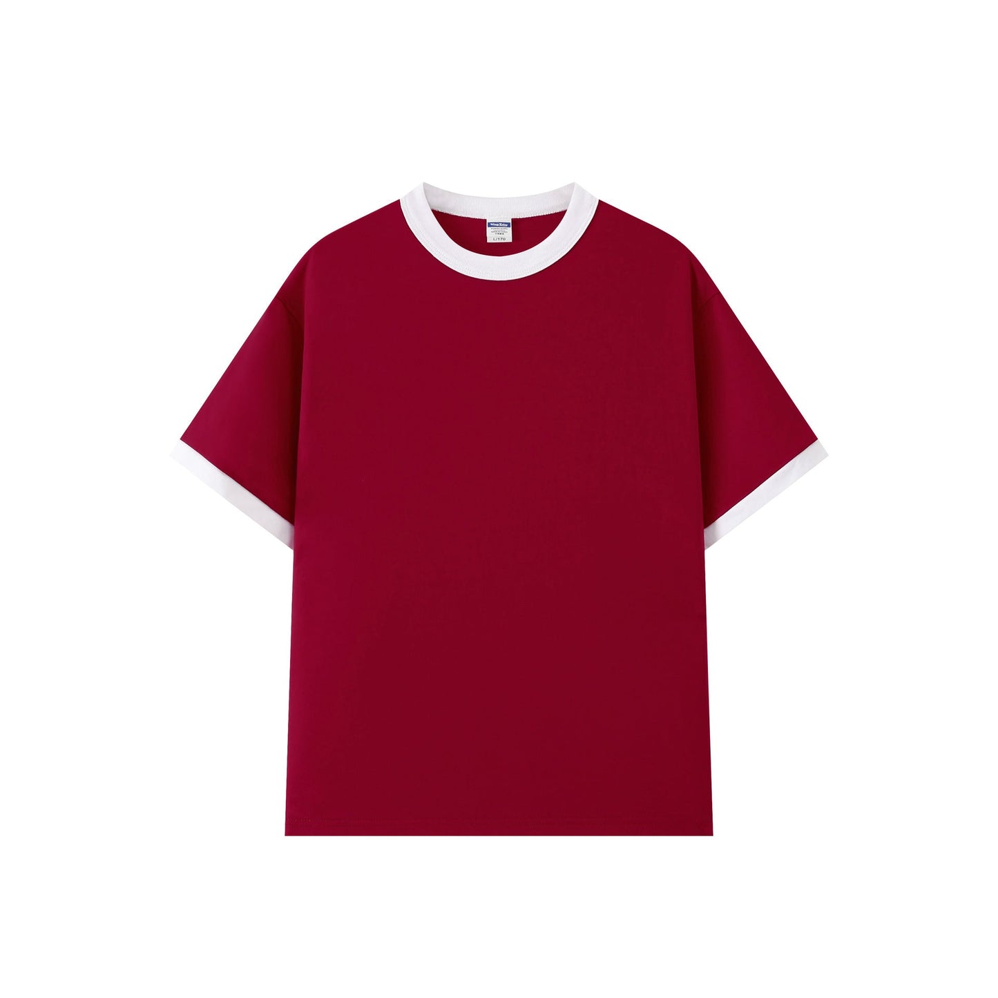 pure cotton red t shirts