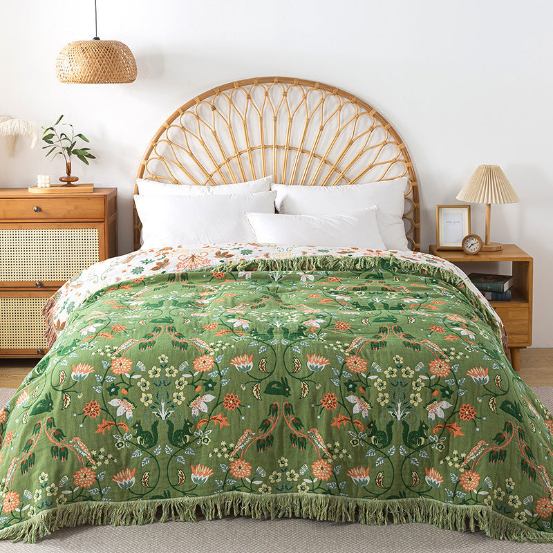 pure cotton summer blankets