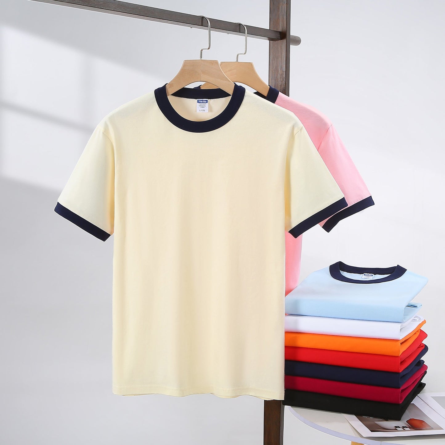 pure cotton yellow tshirts