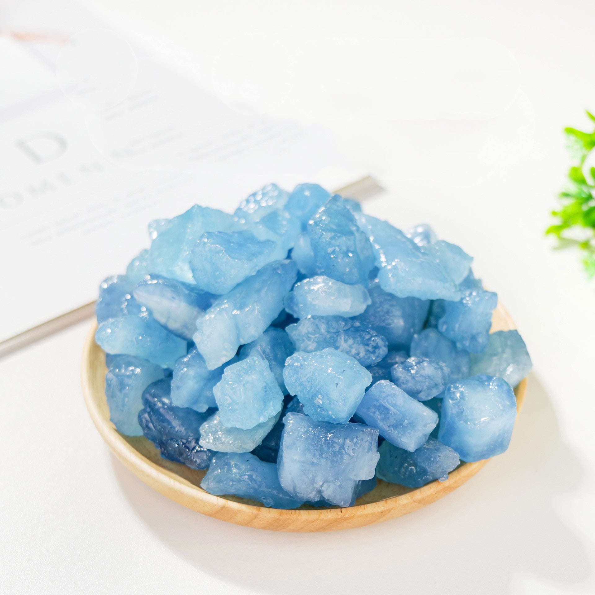 raw aquamarines