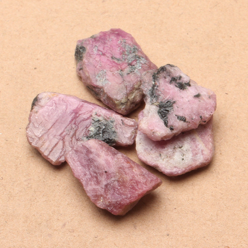 red corundum ores