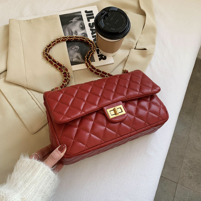 red purse