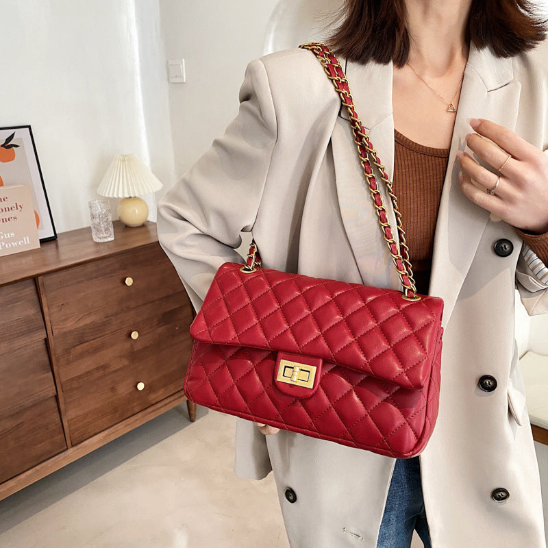 red purse