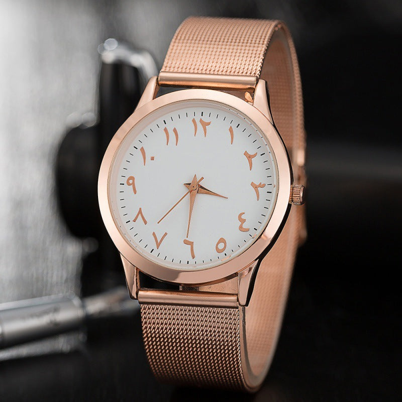 rose gold watch