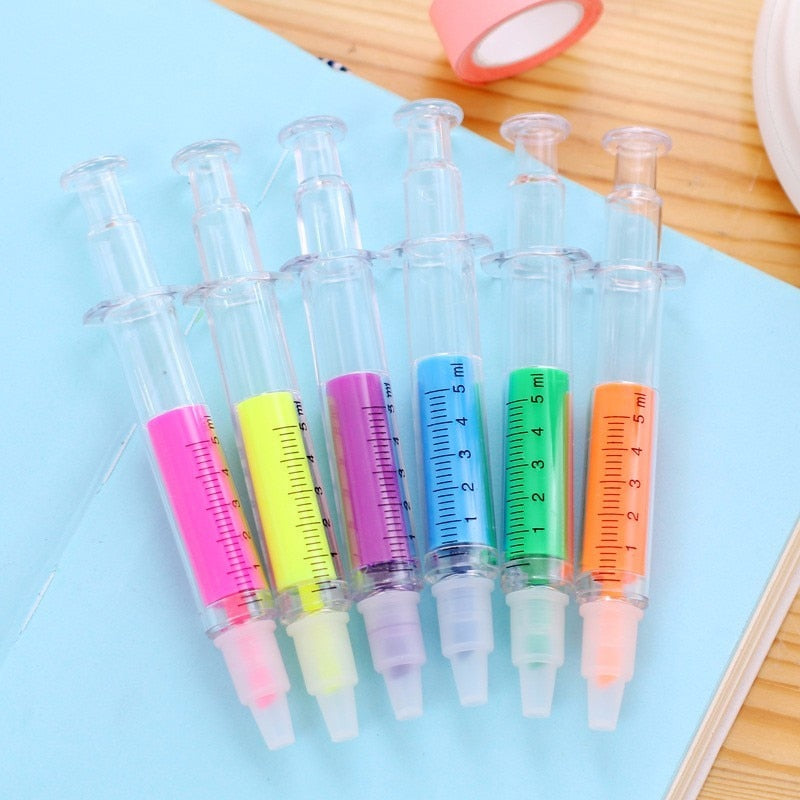 syringe highlighter set