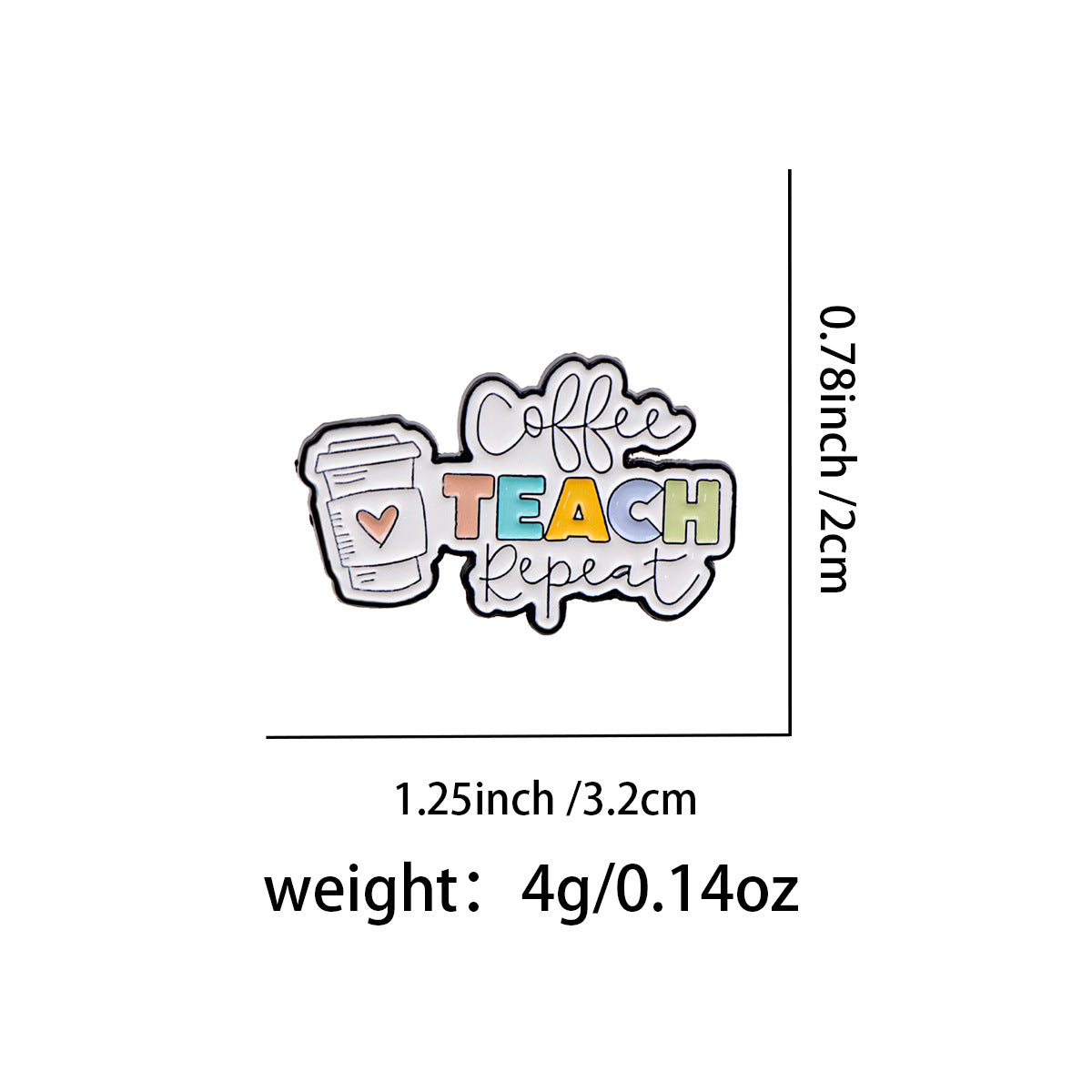 coffee teach repeat pin
