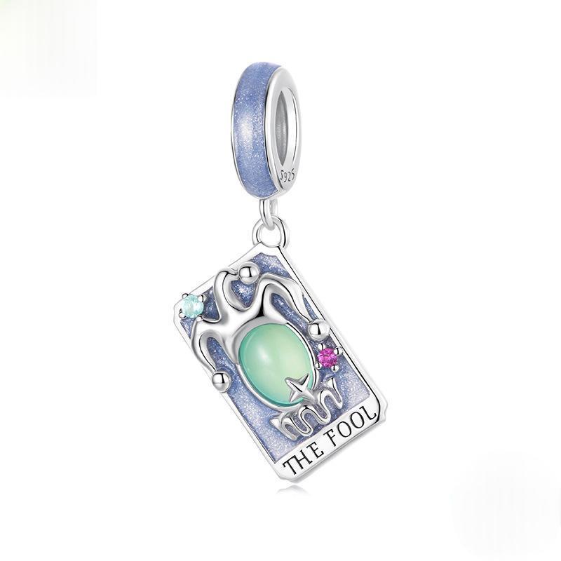 the fool tarot charm