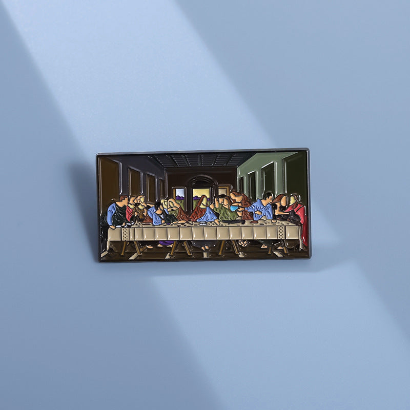 the last supper pins