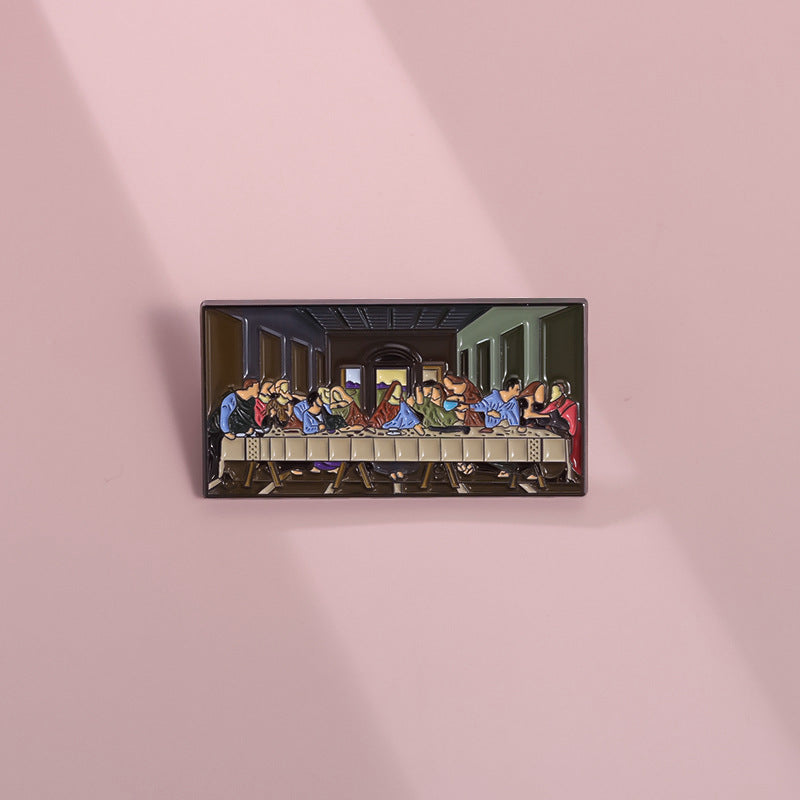 the last supper brooch