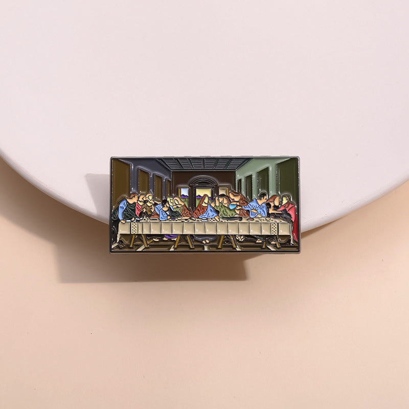 the last supper brooch