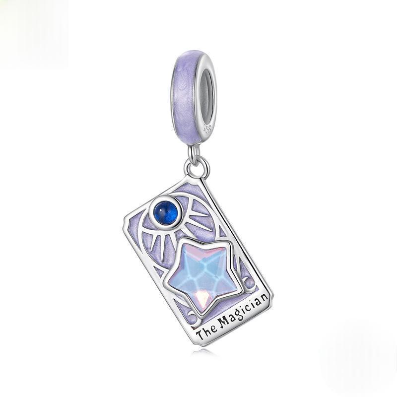 the magician tarot charm
