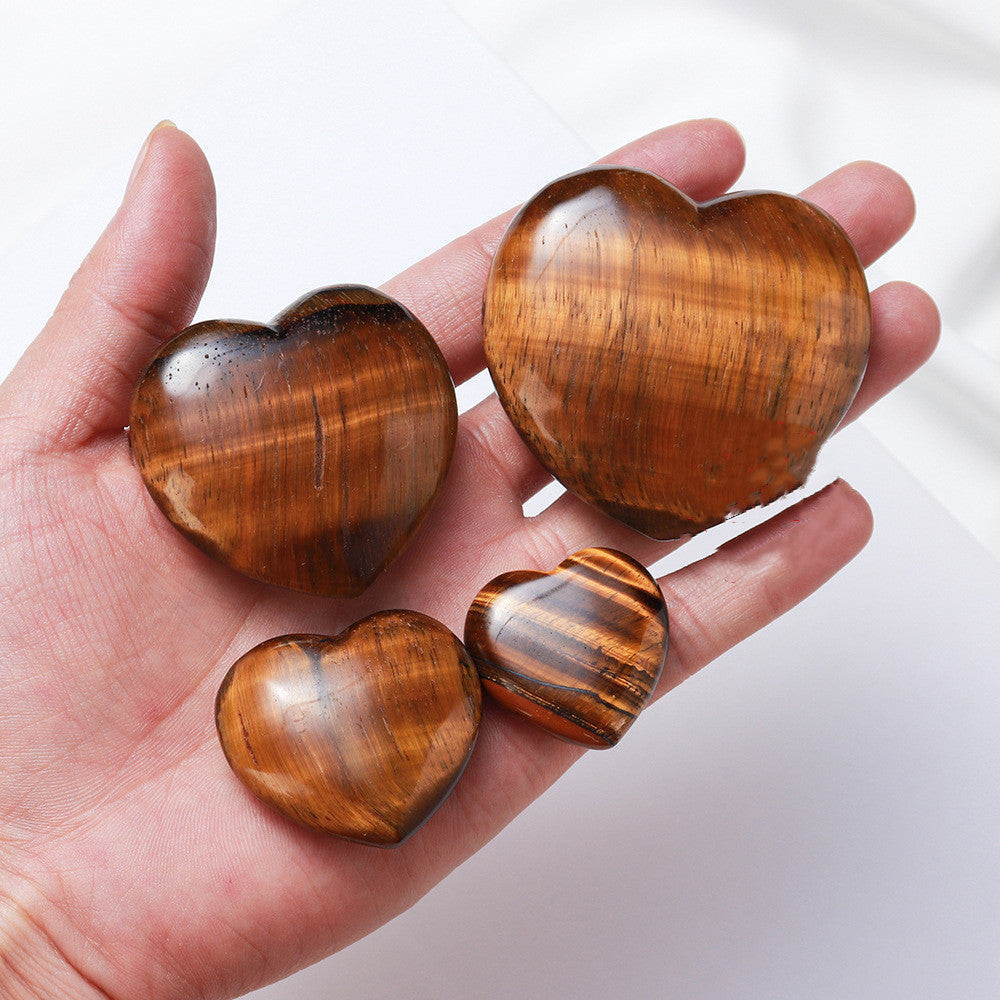 tiger eye heart