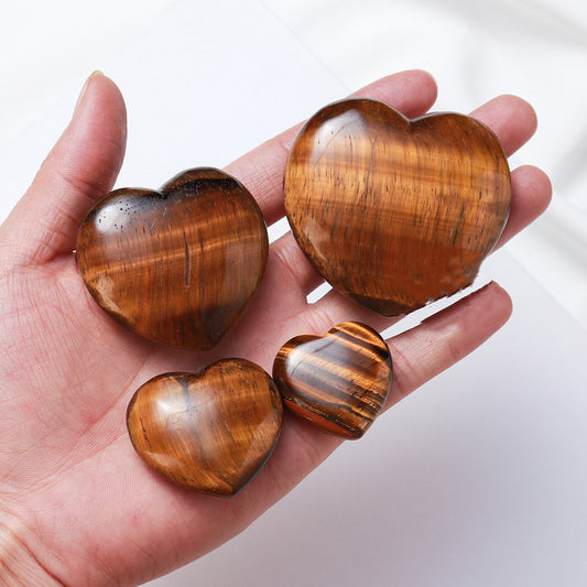 tiger eye heart