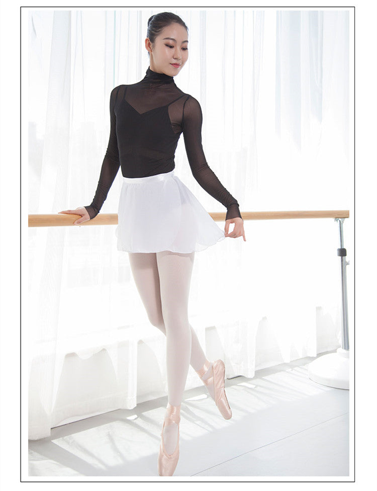 white ballet skirt