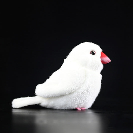 white mandarin plush